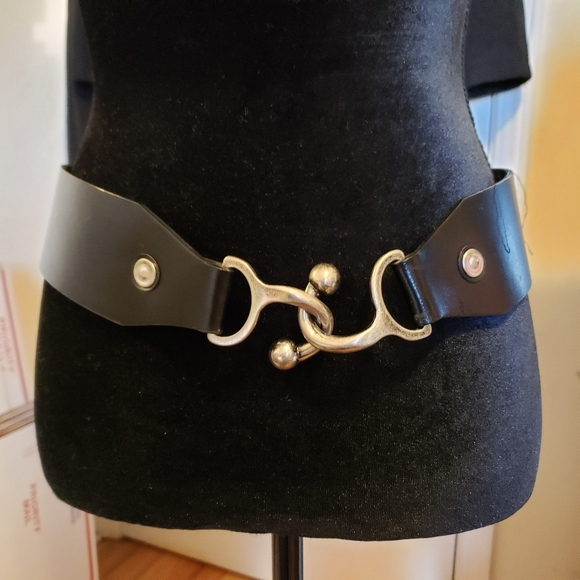 Vintage Coldwater Creek Women\'s Spilt Leather Belt main image 7